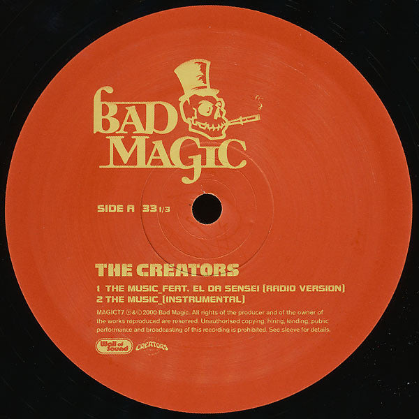 The Creators : The Music (12")