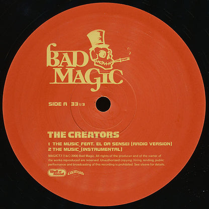 The Creators : The Music (12")