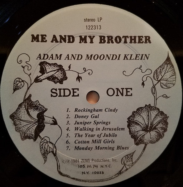 Adam Klein (4) And Moondi Klein : Me And My Brother (LP)