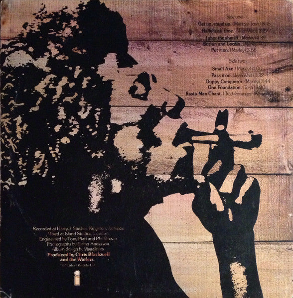 The Wailers : Burnin'  (LP, Album)