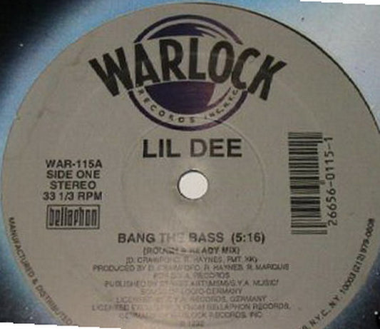 Lil' Dee : Bang The Bass (12")