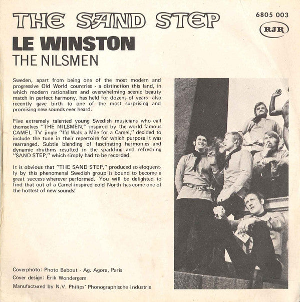 The Nilsmen : The Sand Step (7", Single, Mono)