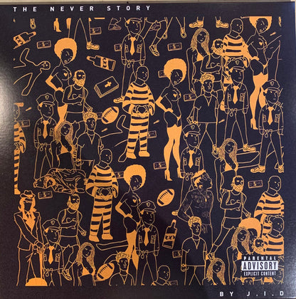 J.I.D : The Never Story (2xLP, Album, RE, S/Edition, Ora)