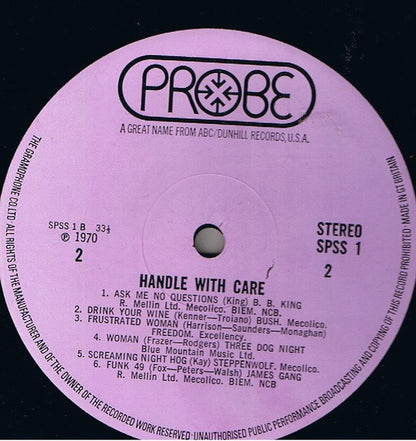 Various : Handle With Care (LP, Smplr)