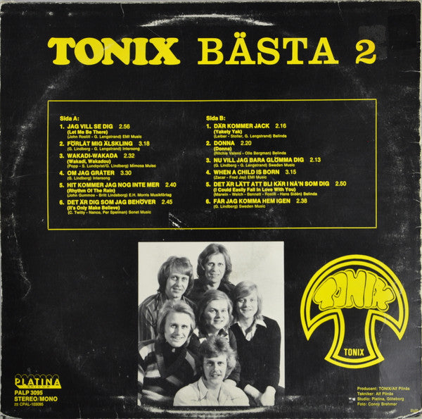 Tonix : Tonix Bästa 2 (LP, Comp)