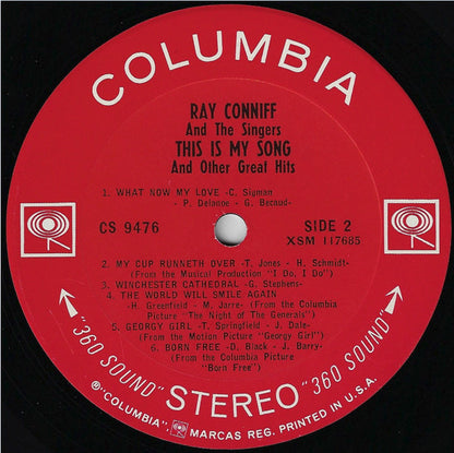 Ray Conniff And The Singers : This Is My Song And Other Great Hits (LP)