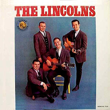 The Lincolns : Four Boys From Illinois (LP, Mono)