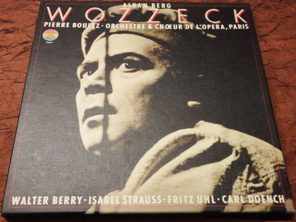 Alban Berg - Pierre Boulez, Orchestre National De L'Opéra De Paris & Choeur National De L'Opéra De Paris - Walter Berry, Isabel Strauss, Fritz Uhl, Karl Dönch : Wozzeck (Box + 3xLP, Album)