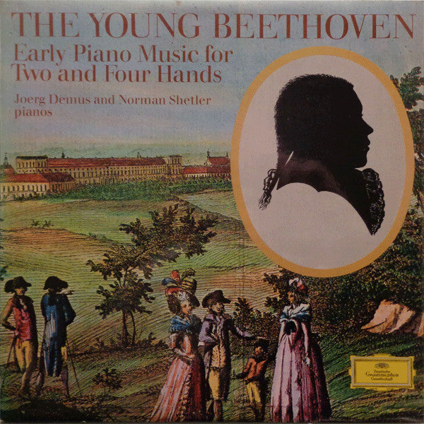 Ludwig van Beethoven - Jörg Demus, Norman Shetler : The Young Beethoven (LP)