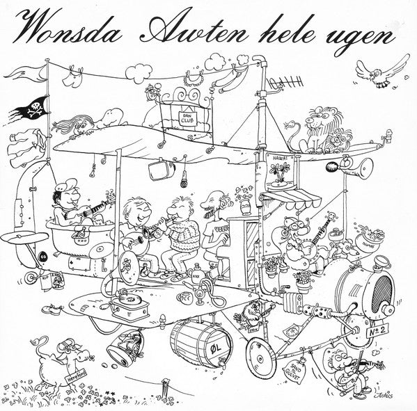 Wonsda Awten : Wonsda Awten Hele Ugen (LP, Album)