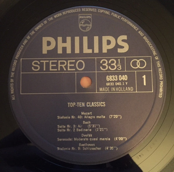 Various : Top Ten Classics (LP, Comp)