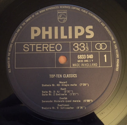 Various : Top Ten Classics (LP, Comp)