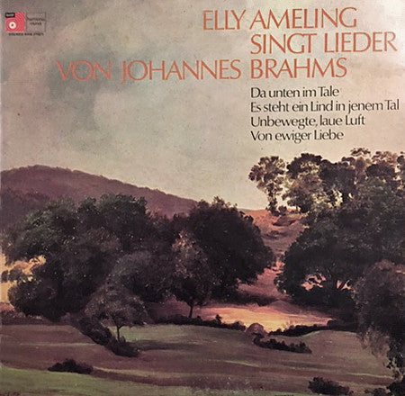 Elly Ameling, Johannes Brahms, Norman Shetler : Elly Ameling Singt Lieder Von Johannes Brahms (LP, Gat)