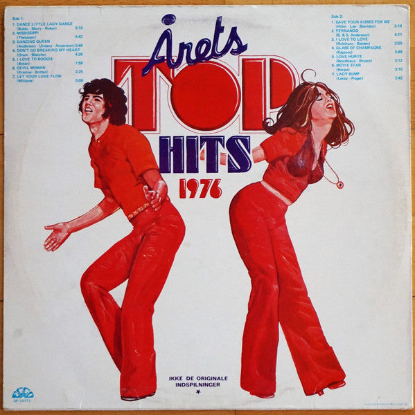 Unknown Artist : Årets Top Hits 1976 (LP, Album, Comp)