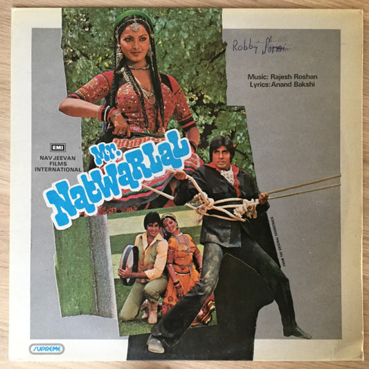 Rajesh Roshan, Anand Bakshi : Mr. Natwarlal (LP)