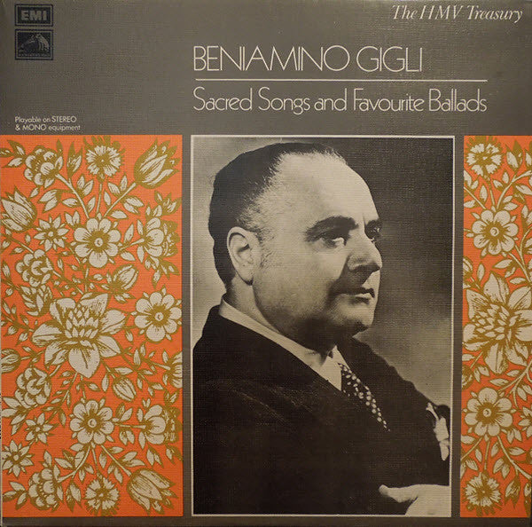 Beniamino Gigli : Sacred Songs And Favourite Ballads (LP, Comp)