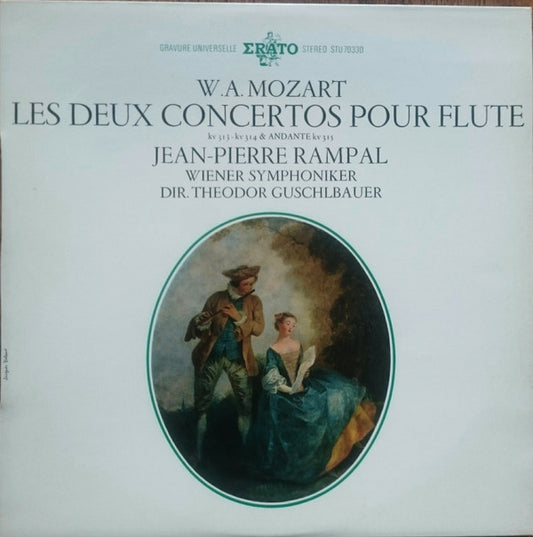 Wolfgang Amadeus Mozart - Jean-Pierre Rampal, Wiener Symphoniker , Dir. Theodor Guschlbauer : Les Deux Concertos Pour Flûte  (LP)