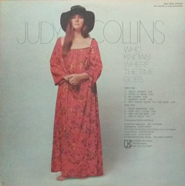 Judy Collins : Who Knows Where The Time Goes (LP, Album, All)