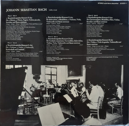 Johann Sebastian Bach / Collegium Aureum : Die Brandenburgischen Konzerte (2xLP, Gat)