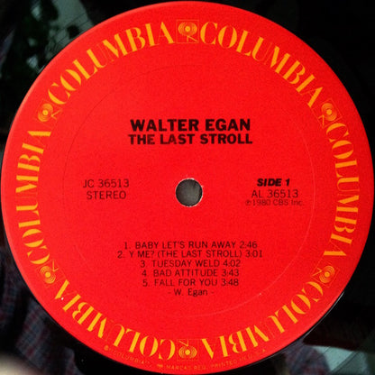 Walter Egan : The Last Stroll (LP, Album, San)