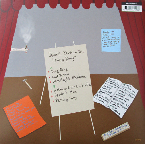 Daniel Karlsson Trio : Ding Dong (LP, Album)