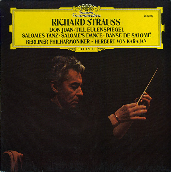 Richard Strauss, Berliner Philharmoniker · Herbert von Karajan : Don Juan · Till Eulenspiegel · Salomes Tanz (LP)