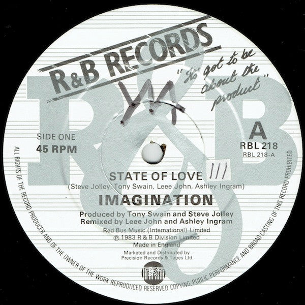 Imagination : State Of Love (12")