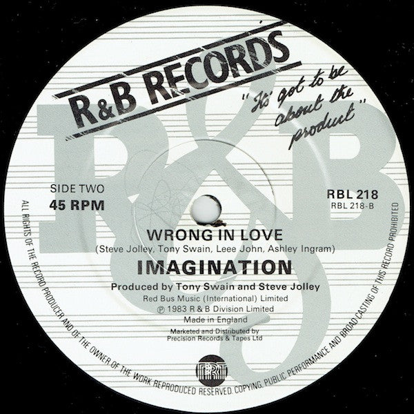 Imagination : State Of Love (12")