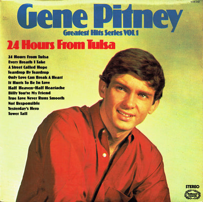 Gene Pitney : 24 Hours From Tulsa (Greatest Hits Series Vol.1) (LP, Comp, Blu)