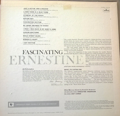 Ernestine Anderson : The Fascinating Ernestine (LP, Album, RE)