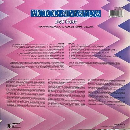 Victor Silvester's Jive Band : Victor Silvester's Jive Band featuring George Chrisholm and Tommy McQuater (LP, Comp, Mono)