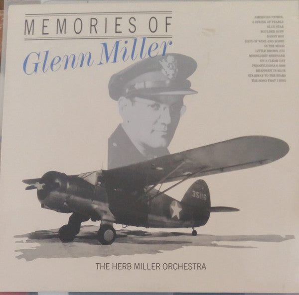 Herb Miller Orchestra : Memories Of Glenn Miller (LP, Album)