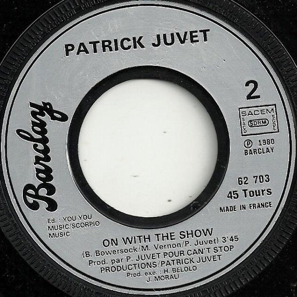 Patrick Juvet : Sounds Like Rock'N'Roll (7")