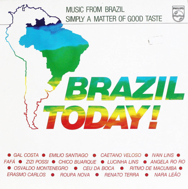 Various : Brazil Today! (Music From Brazil, Simply A Matter Of Good Taste) (LP, Comp)