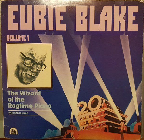 Eubie Blake : The Wizard Of The Ragtime Piano Volume 1 (LP, Album, RE)