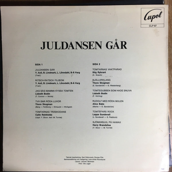 Various : Juldansen Går (LP, Comp)