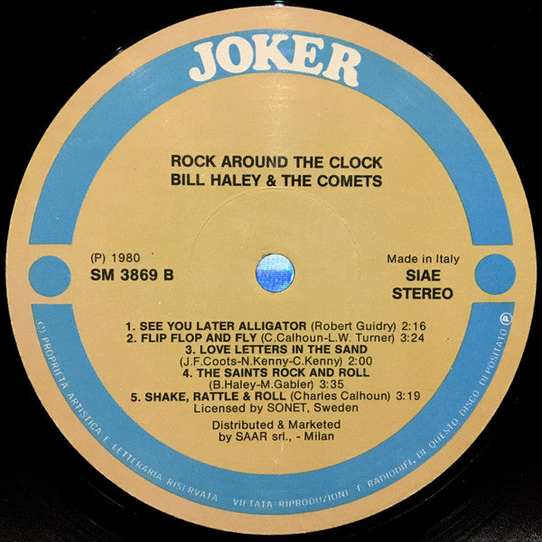 Bill Haley And His Comets : Rock Around The Clock (LP, Comp)