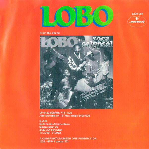 Lobo : The Soca Calypso Party (7", EP)