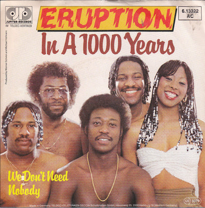 Eruption (4) : In A 1000 Years (7", Single)