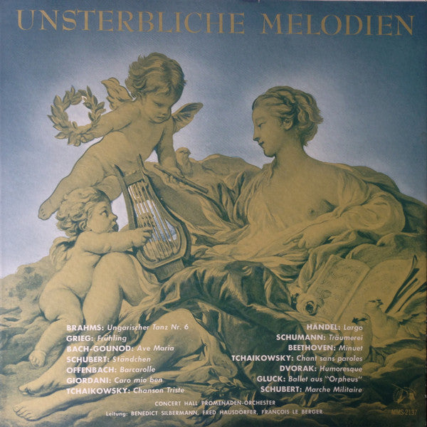 Various / Concert Hall Promenade Orchestra Leitung: Benedict Silberman, Fred Hausdörfer, François Le Berger : Unsterbliche Melodien (LP)