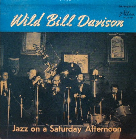 Wild Bill Davison : Jazz On A Saturday Afternoon (Vol. III) (LP)