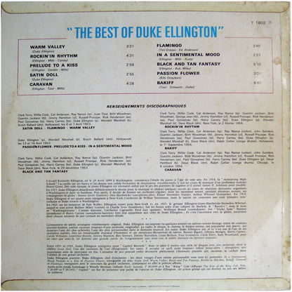 Duke Ellington : The Best Of Duke Ellington And His Famous Orchestra (LP, Comp, Mono)