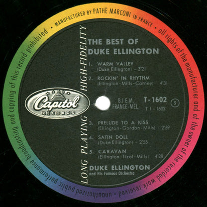 Duke Ellington : The Best Of Duke Ellington And His Famous Orchestra (LP, Comp, Mono)