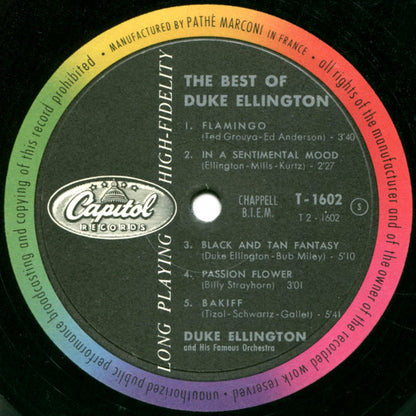 Duke Ellington : The Best Of Duke Ellington And His Famous Orchestra (LP, Comp, Mono)