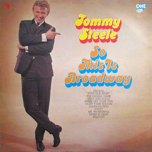 Tommy Steele, Geoff Love & His Orchestra : So This Is Broadway (LP, Album, RE)