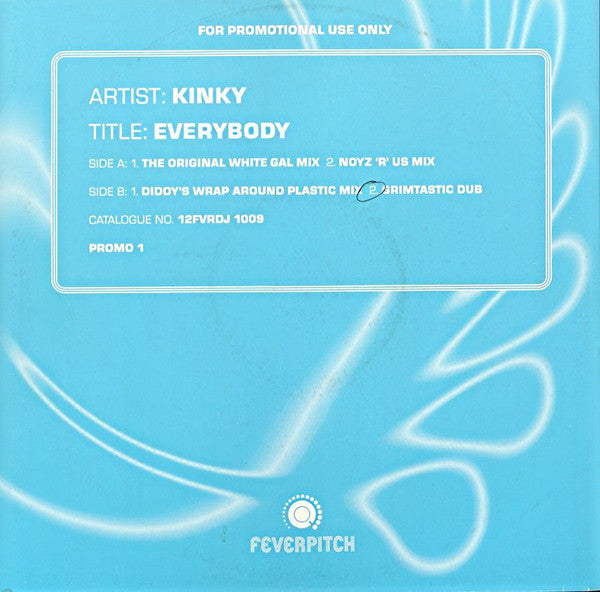 MC Kinky : Everybody (12", Promo)