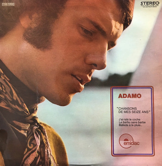 Adamo : Chansons De Mes Seize Ans (LP, Album)