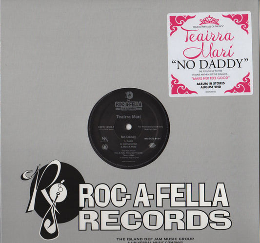 Teairra Mari : No Daddy (12", Single, Promo)