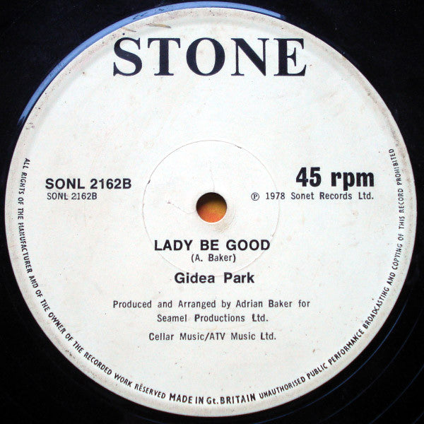 Gidea Park : Beach Boy Gold / Lady Be Good (12", RE)