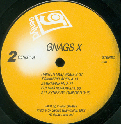 Gnags : X (LP, Album)